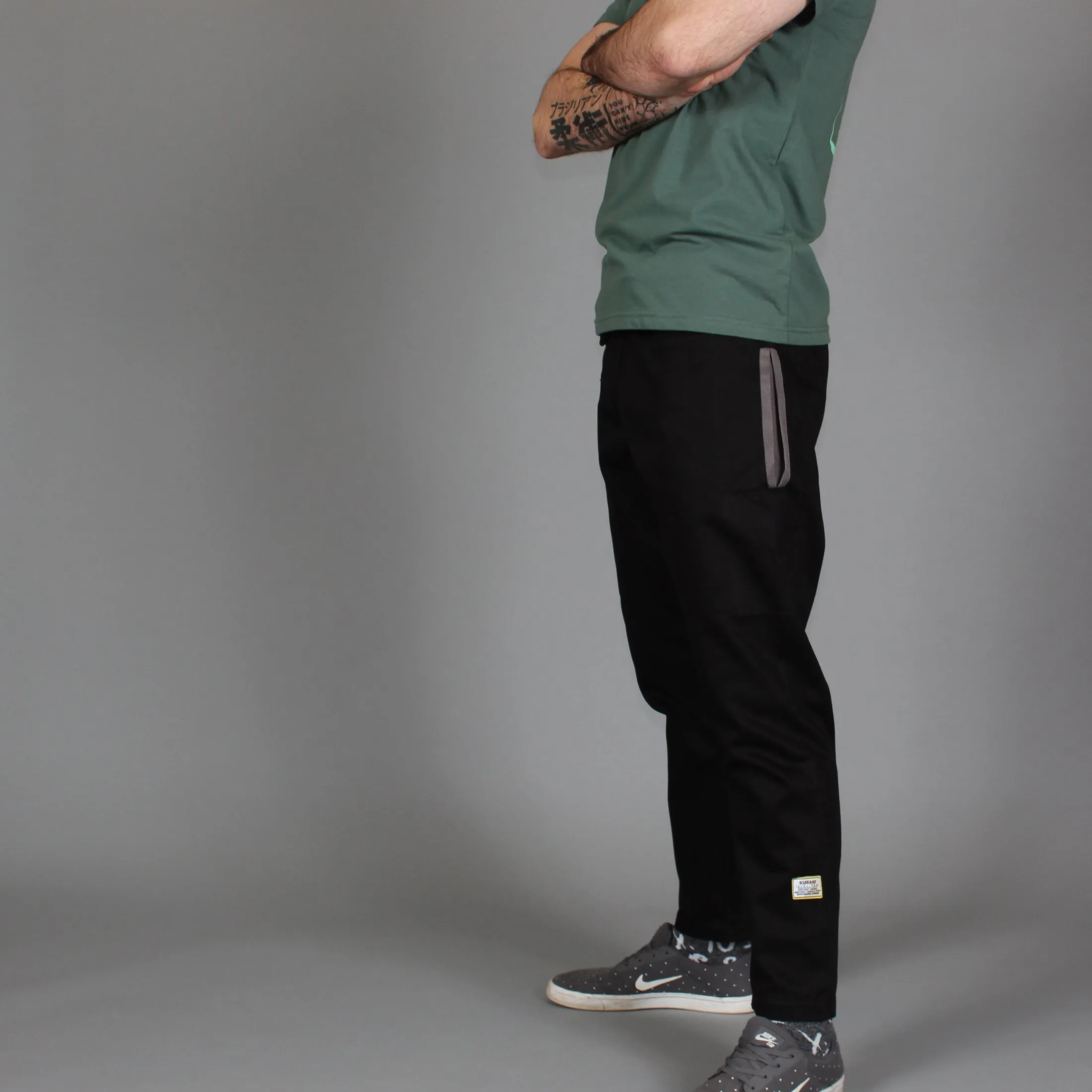 93brand "Jiu Jitsu Originals" Casual Gi Pants - Black