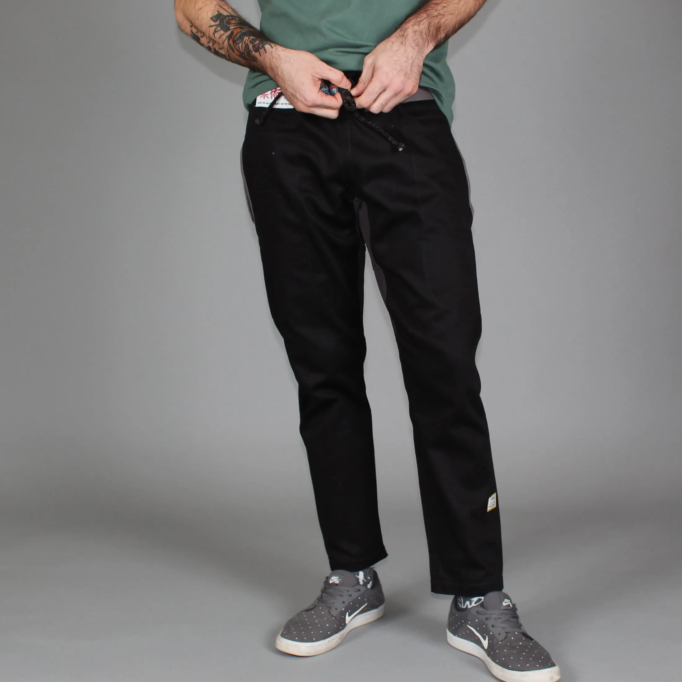 93brand "Jiu Jitsu Originals" Casual Gi Pants - Black