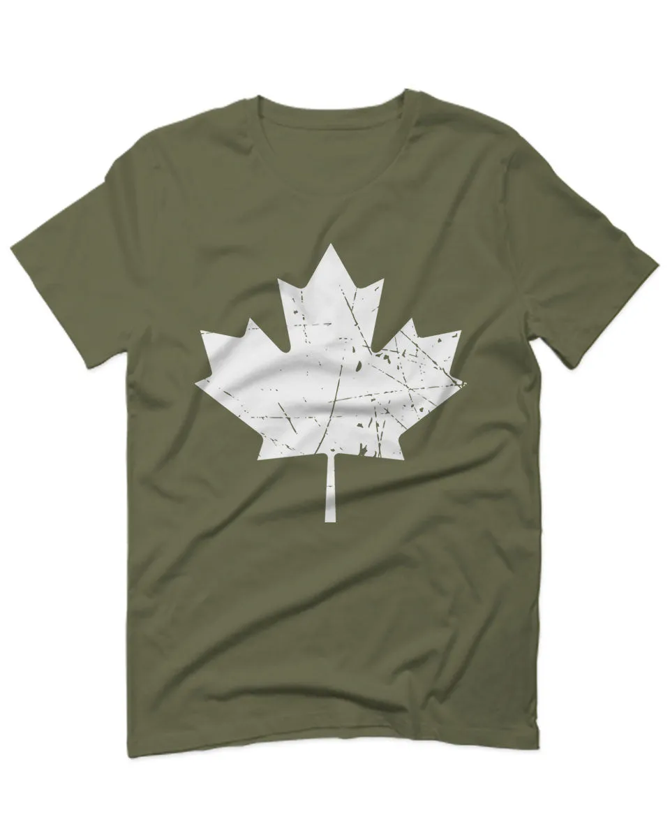 Canada Flag Maple Leaf Canadian Pride Retro Vintage Style For men T Shirt