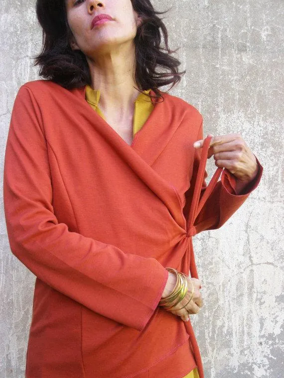 Chinese Wrap Jacket