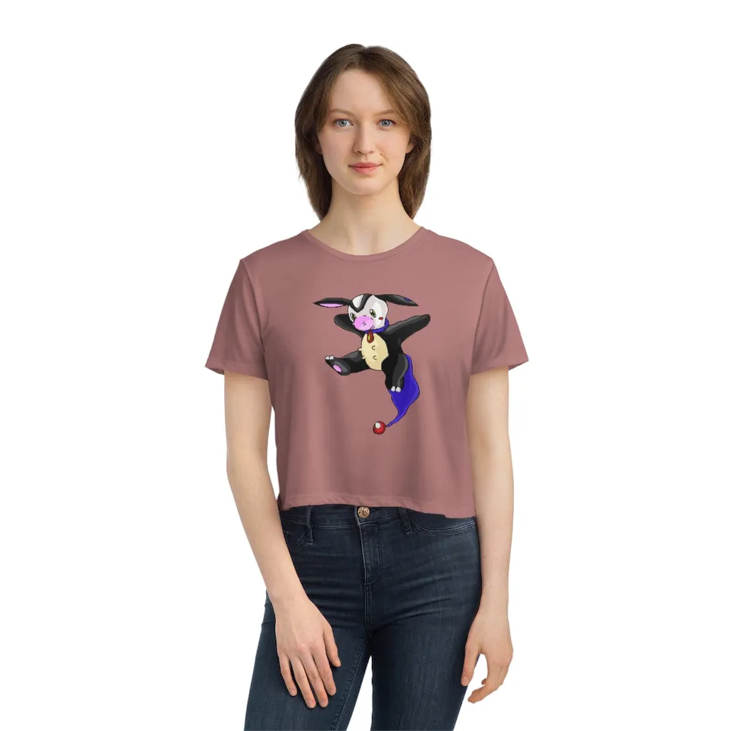 Choyri Women's Flowy Cropped Tee