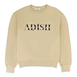 CREWNECK BEIGE HOODIES & SWEATSHIRTS