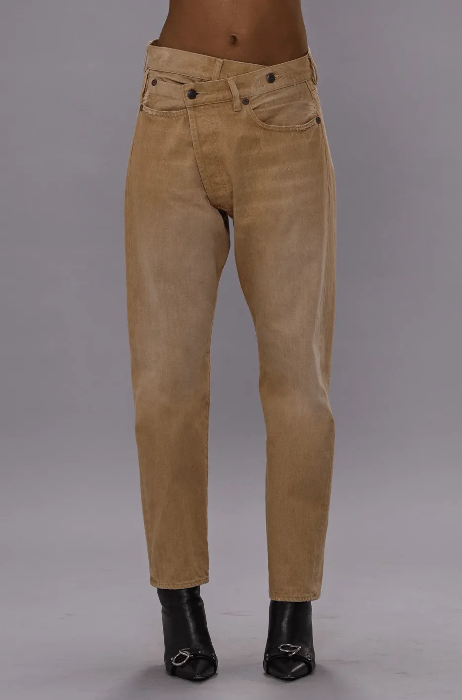 Crossover Jean - Faded Wheat