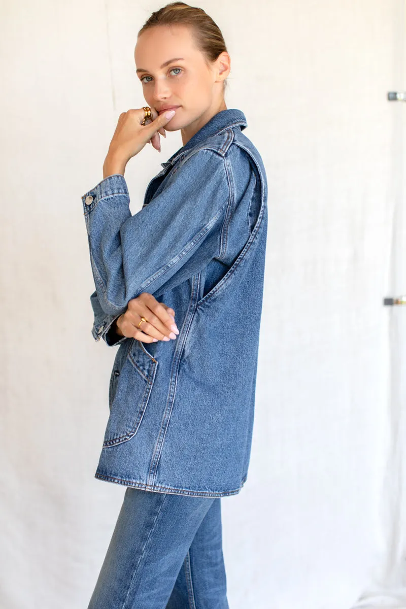 Emerson Fry Cabin Denim Jacket - Classic Stonewash