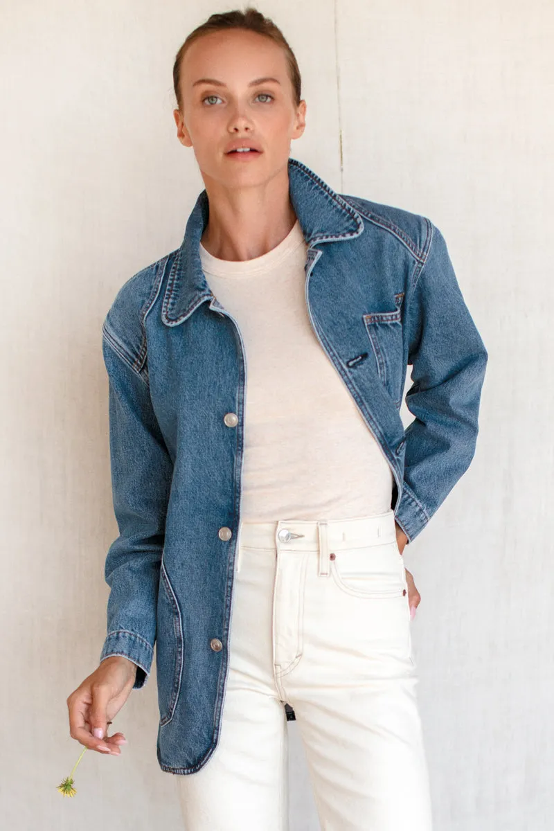Emerson Fry Cabin Denim Jacket - Classic Stonewash