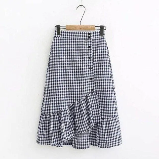 Irregular Ruffle Skirts