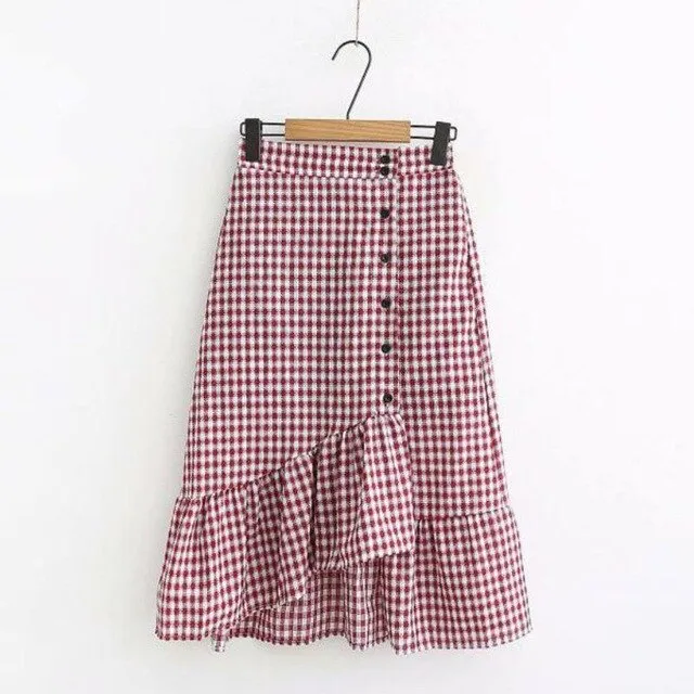 Irregular Ruffle Skirts