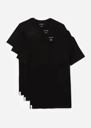 Lacoste tee 3 pack - black