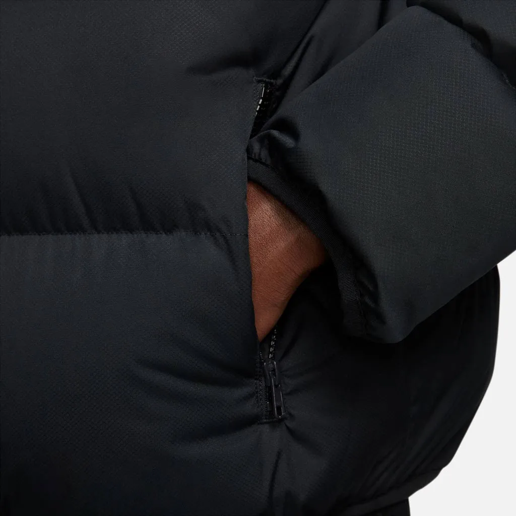 NIKE SPORTSWEAR CLUB PUFFER JACKET - BLACK/WHITE