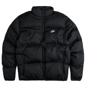 NIKE SPORTSWEAR CLUB PUFFER JACKET - BLACK/WHITE