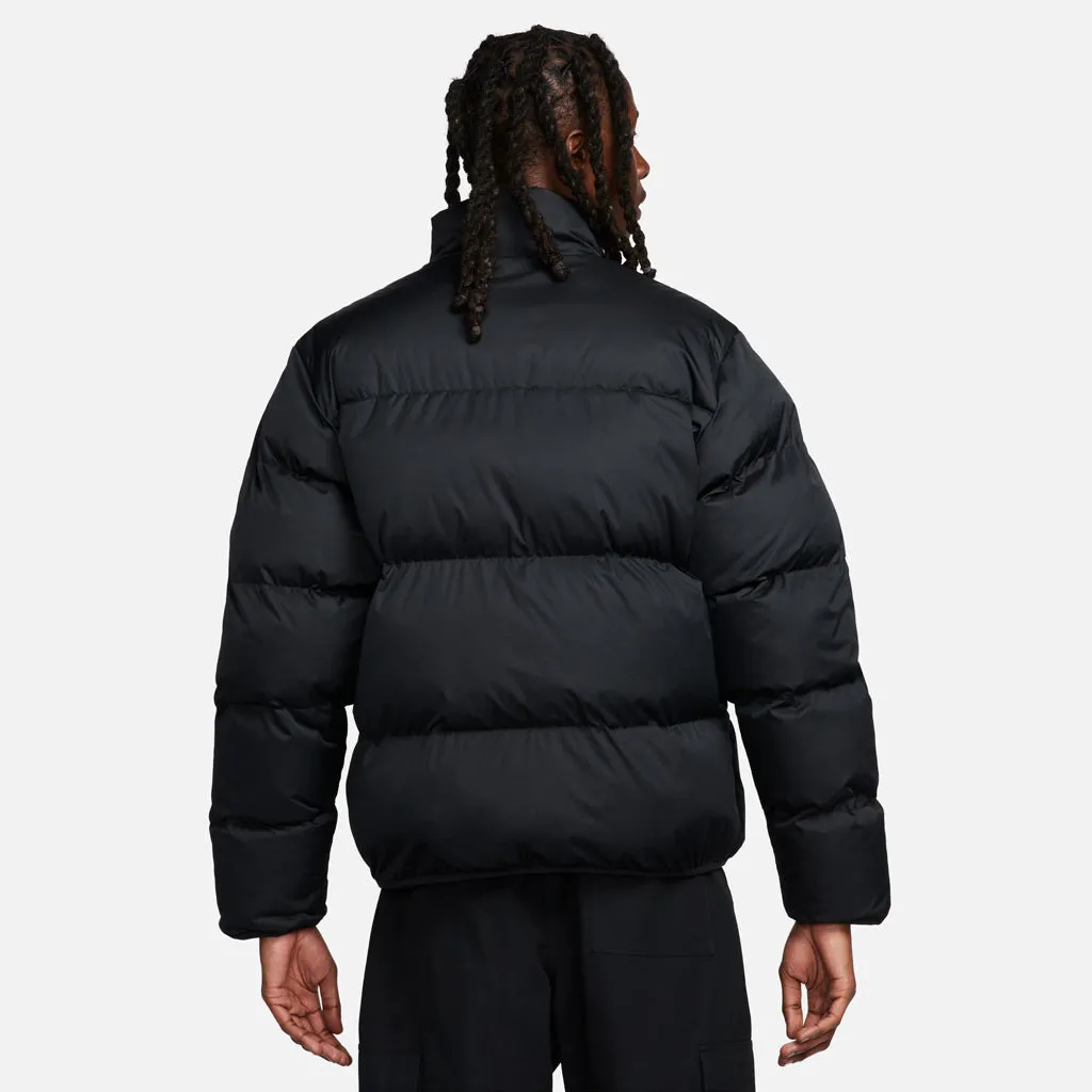 NIKE SPORTSWEAR CLUB PUFFER JACKET - BLACK/WHITE