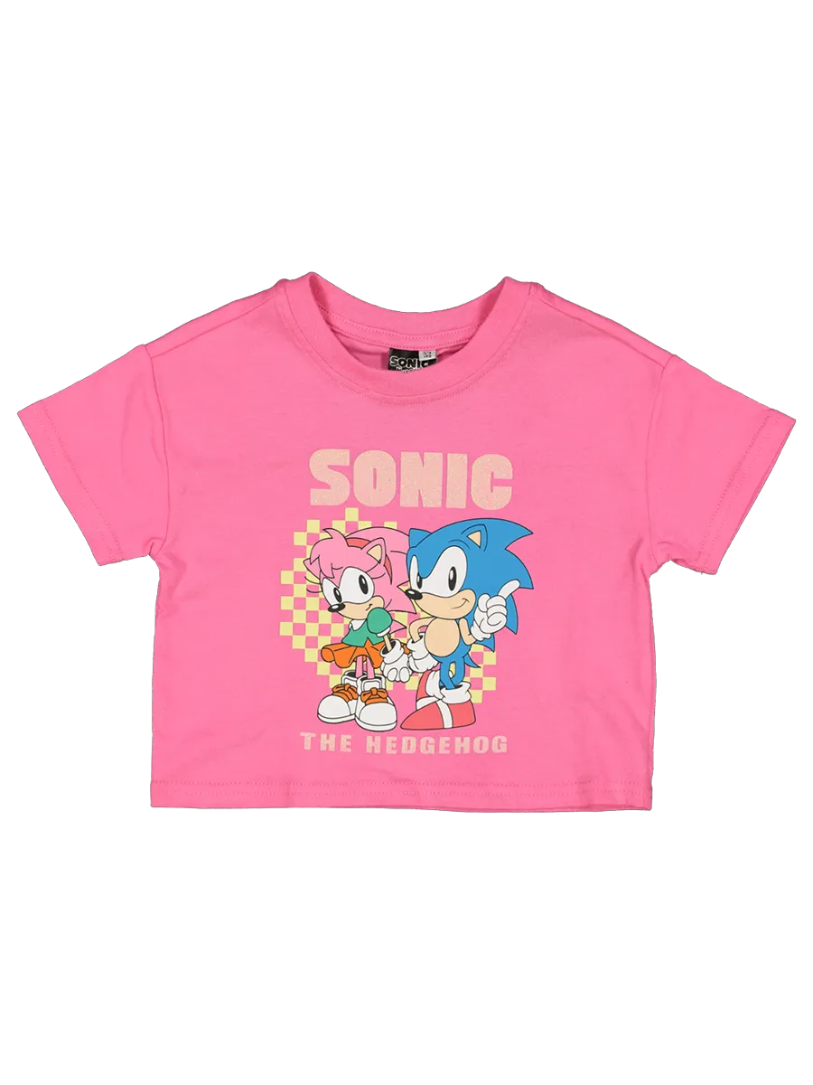 Sonic The Hedgehog Crop Top