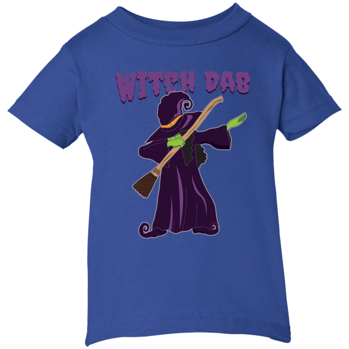 Trendy Witch Dab T-Shirt Halloween Tee (Infants)