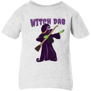 Trendy Witch Dab T-Shirt Halloween Tee (Infants)