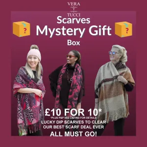 Ultimate 10 Scarves Lucky Dip Mystery Box