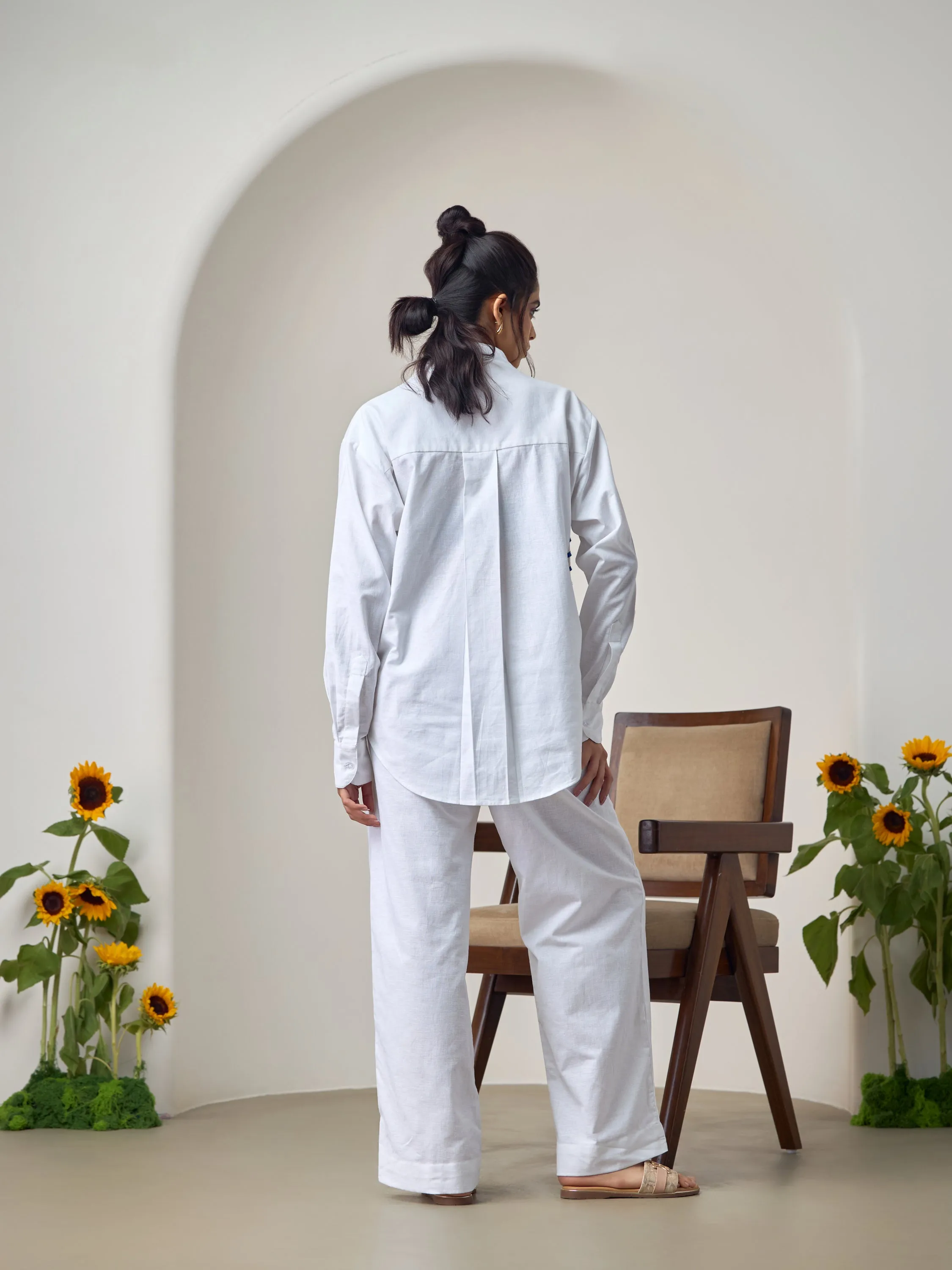 White Wave Pant