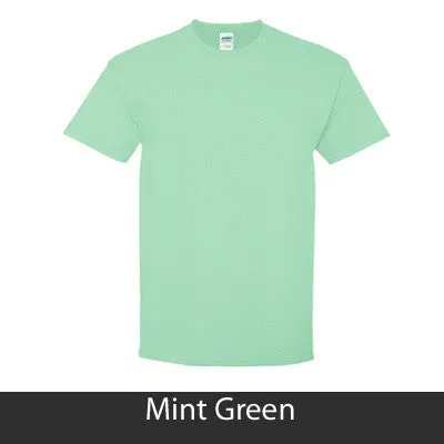 Zeta Tau Alpha Lettered T-Shirt, 2-Pack Bundle Deal - G500 (2) - TWILL