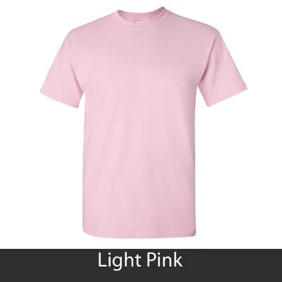 Zeta Tau Alpha Lettered T-Shirt, 2-Pack Bundle Deal - G500 (2) - TWILL