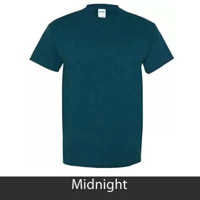 Zeta Tau Alpha Lettered T-Shirt, 2-Pack Bundle Deal - G500 (2) - TWILL